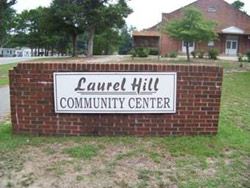 Laurel Hill Community Center - Sign